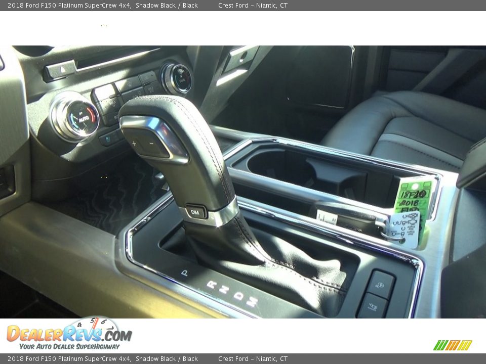 2018 Ford F150 Platinum SuperCrew 4x4 Shadow Black / Black Photo #16