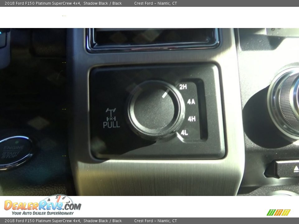 2018 Ford F150 Platinum SuperCrew 4x4 Shadow Black / Black Photo #17