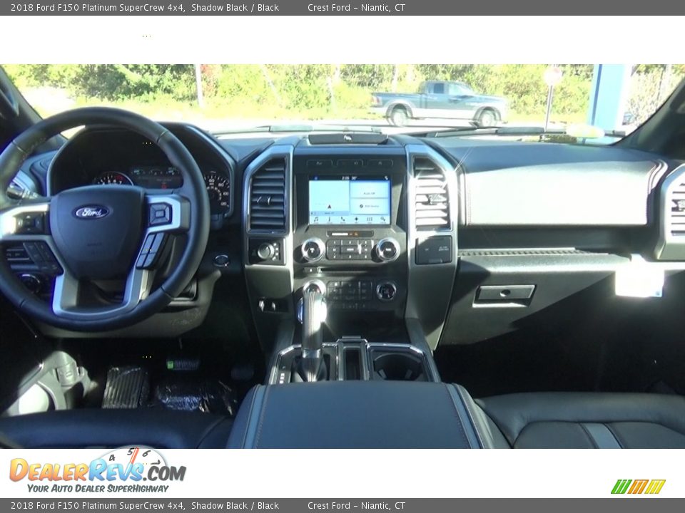 2018 Ford F150 Platinum SuperCrew 4x4 Shadow Black / Black Photo #20