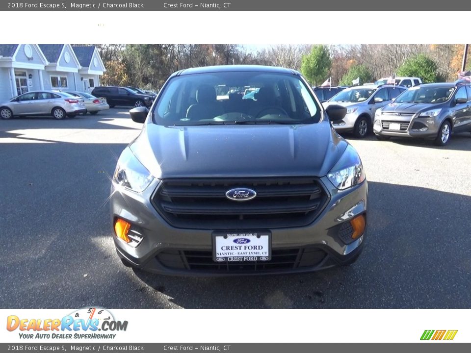 2018 Ford Escape S Magnetic / Charcoal Black Photo #2