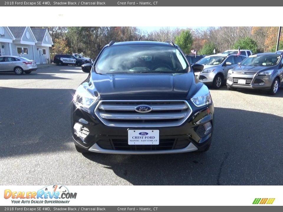 2018 Ford Escape SE 4WD Shadow Black / Charcoal Black Photo #2