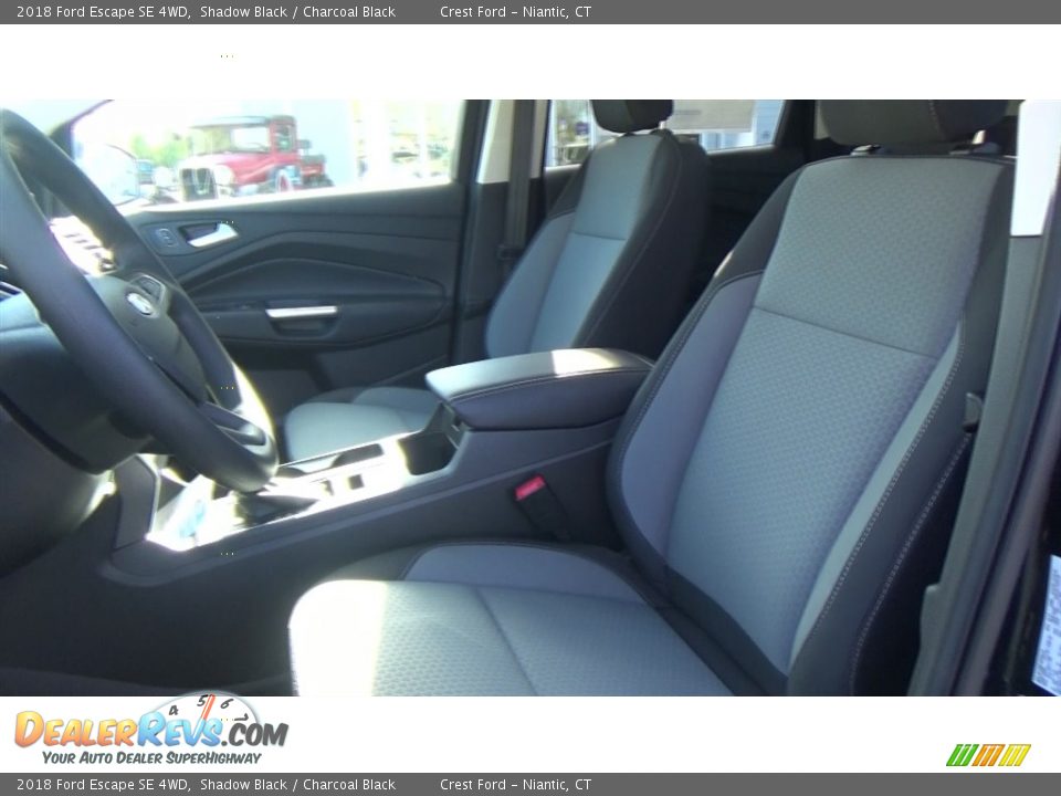 2018 Ford Escape SE 4WD Shadow Black / Charcoal Black Photo #12