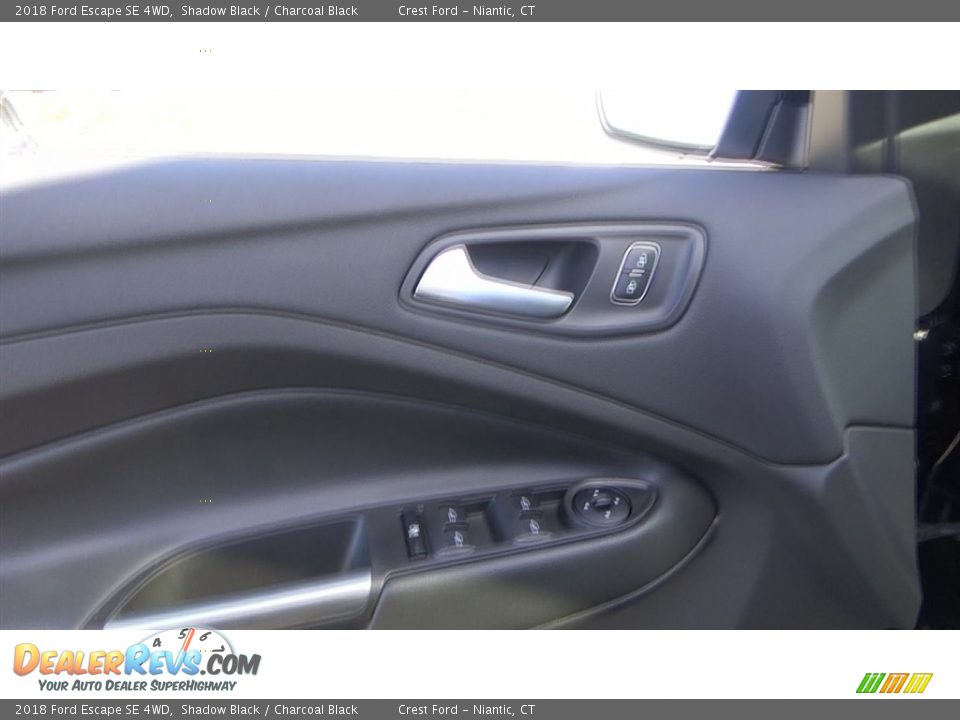 2018 Ford Escape SE 4WD Shadow Black / Charcoal Black Photo #13