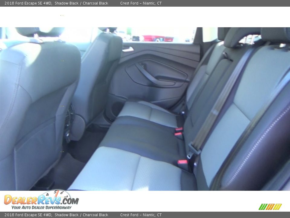 2018 Ford Escape SE 4WD Shadow Black / Charcoal Black Photo #19