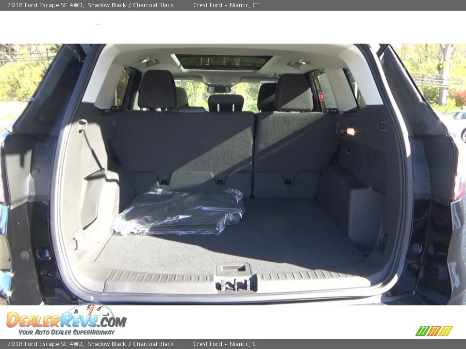2018 Ford Escape SE 4WD Shadow Black / Charcoal Black Photo #22