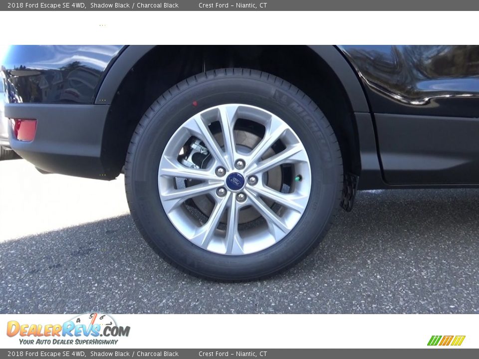 2018 Ford Escape SE 4WD Shadow Black / Charcoal Black Photo #23