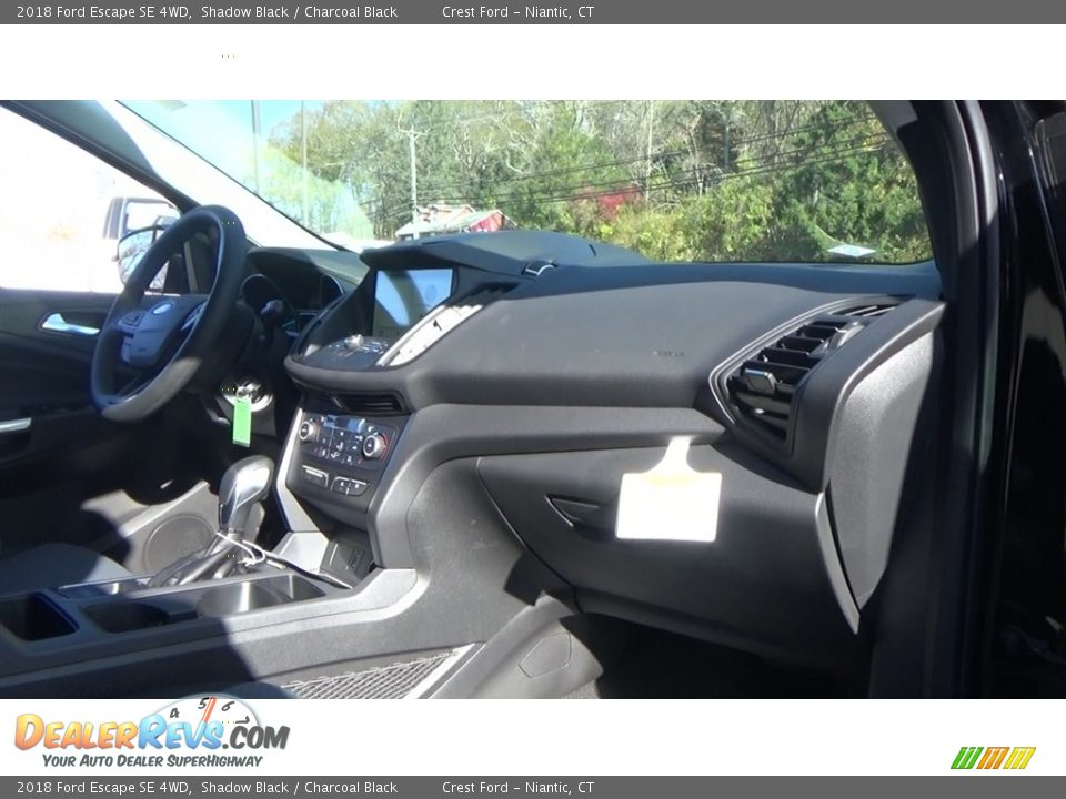2018 Ford Escape SE 4WD Shadow Black / Charcoal Black Photo #26