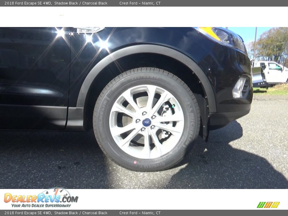 2018 Ford Escape SE 4WD Shadow Black / Charcoal Black Photo #27