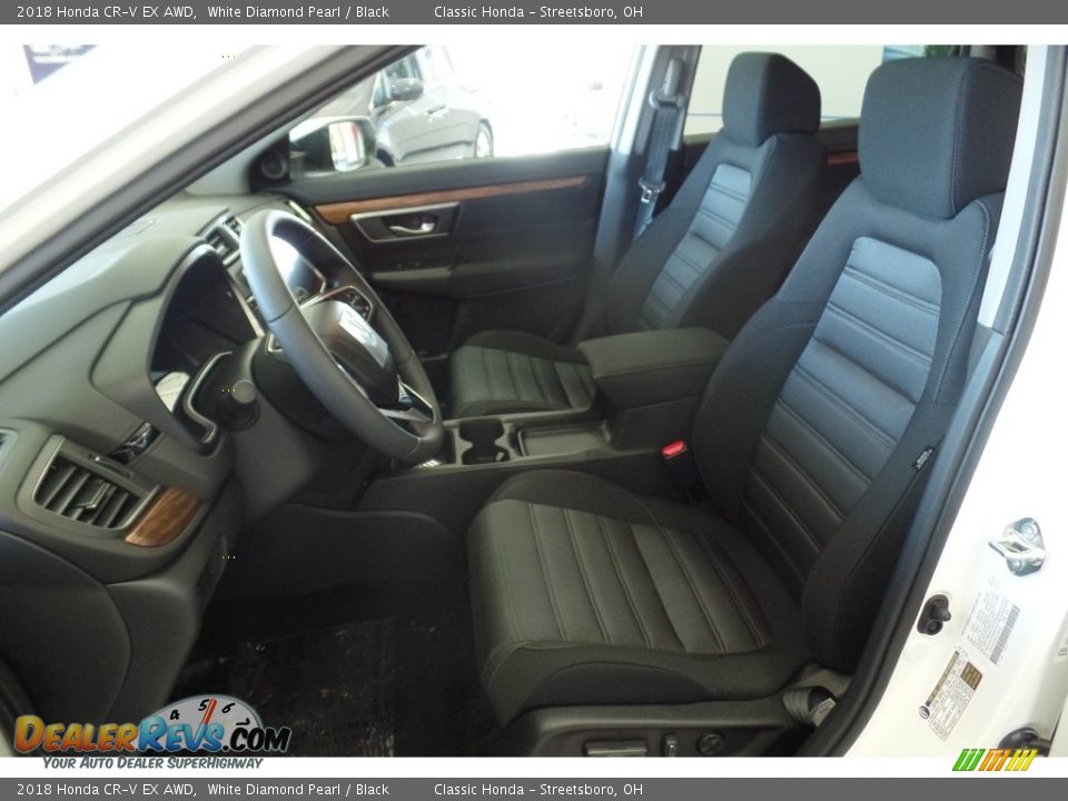2018 Honda CR-V EX AWD White Diamond Pearl / Black Photo #8