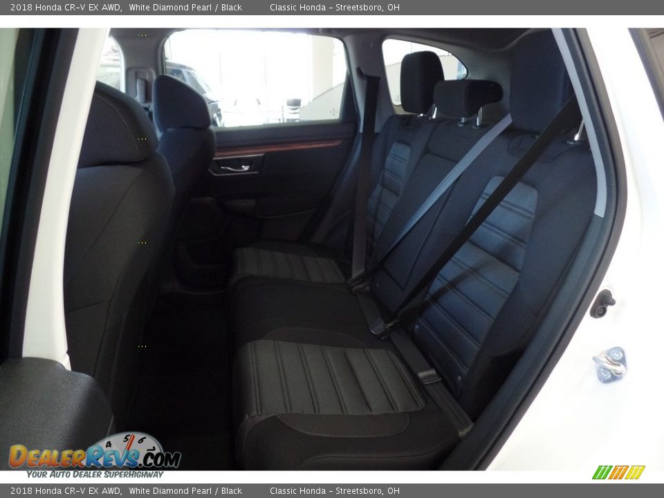 2018 Honda CR-V EX AWD White Diamond Pearl / Black Photo #9