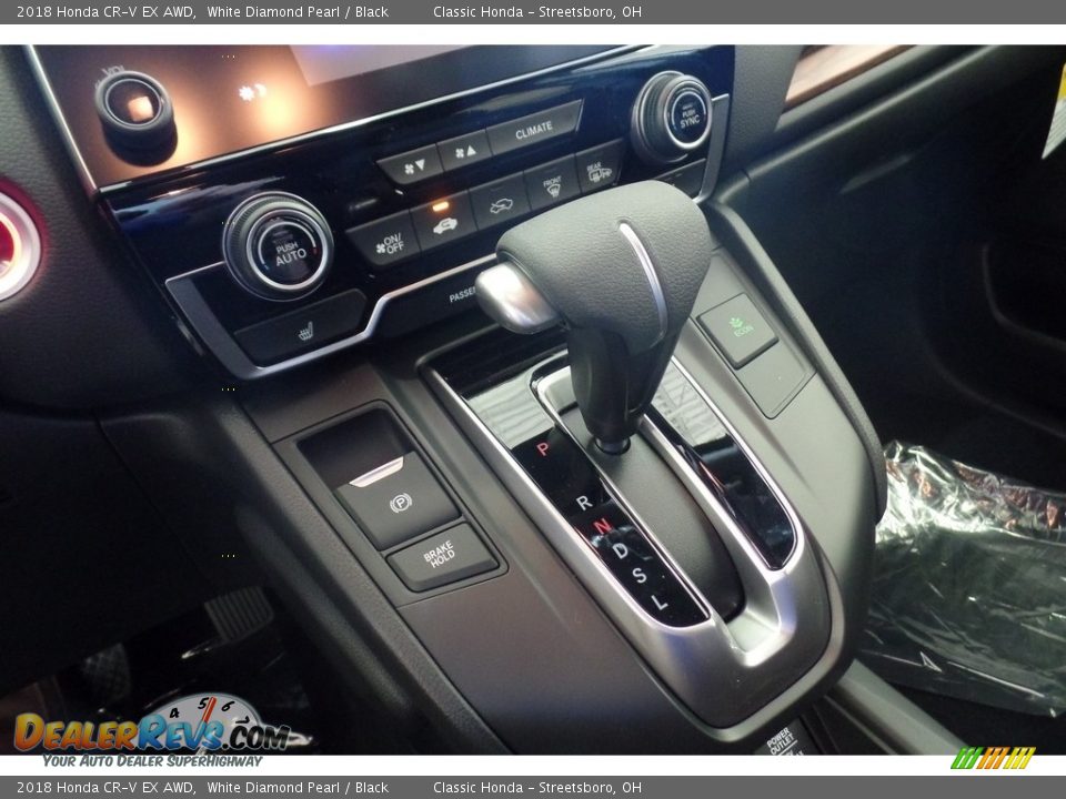 2018 Honda CR-V EX AWD White Diamond Pearl / Black Photo #13