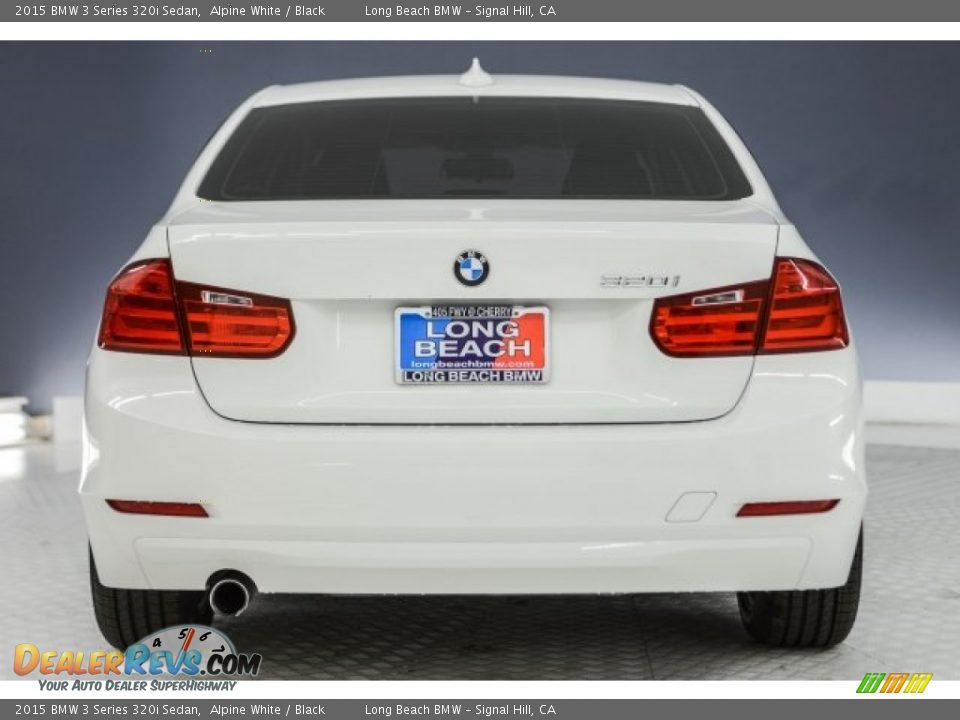 2015 BMW 3 Series 320i Sedan Alpine White / Black Photo #3