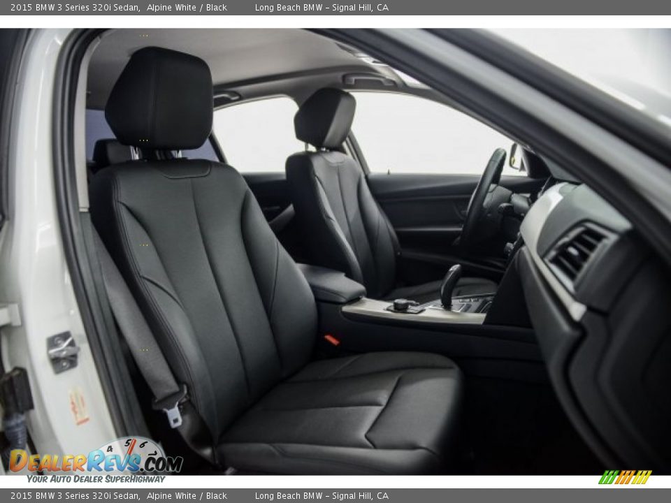 2015 BMW 3 Series 320i Sedan Alpine White / Black Photo #6
