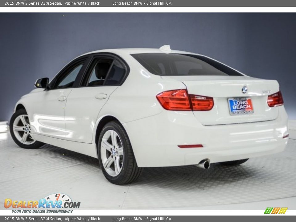 2015 BMW 3 Series 320i Sedan Alpine White / Black Photo #10