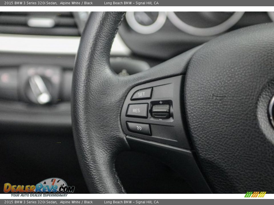2015 BMW 3 Series 320i Sedan Alpine White / Black Photo #13