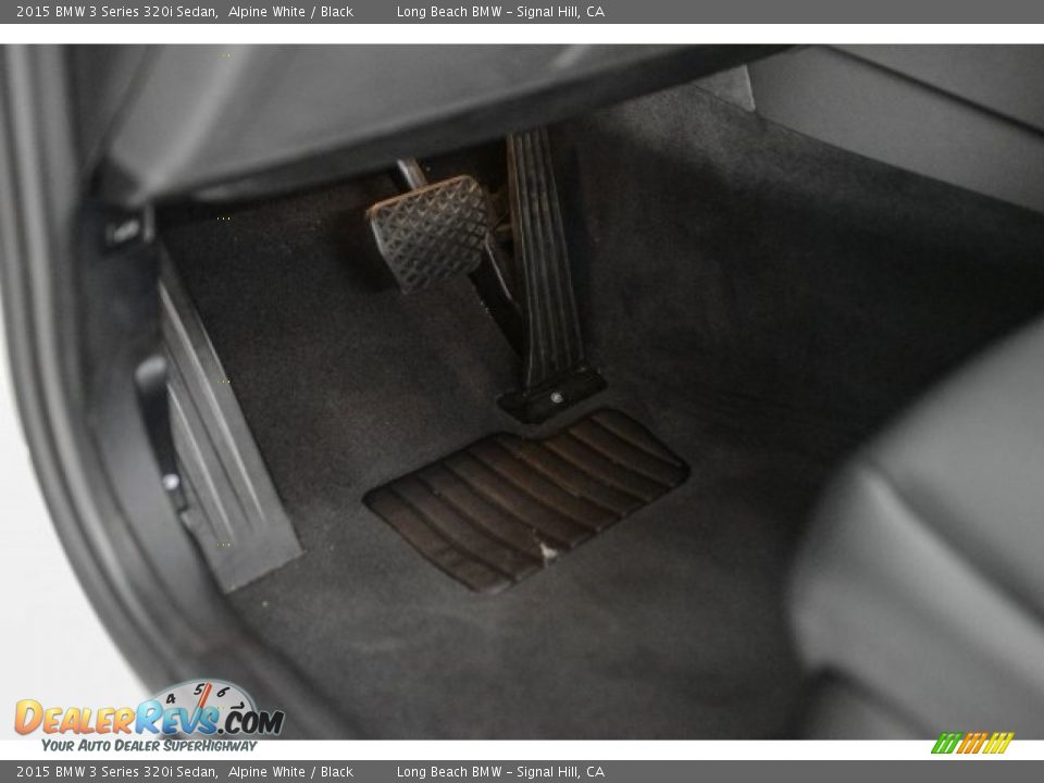 2015 BMW 3 Series 320i Sedan Alpine White / Black Photo #16