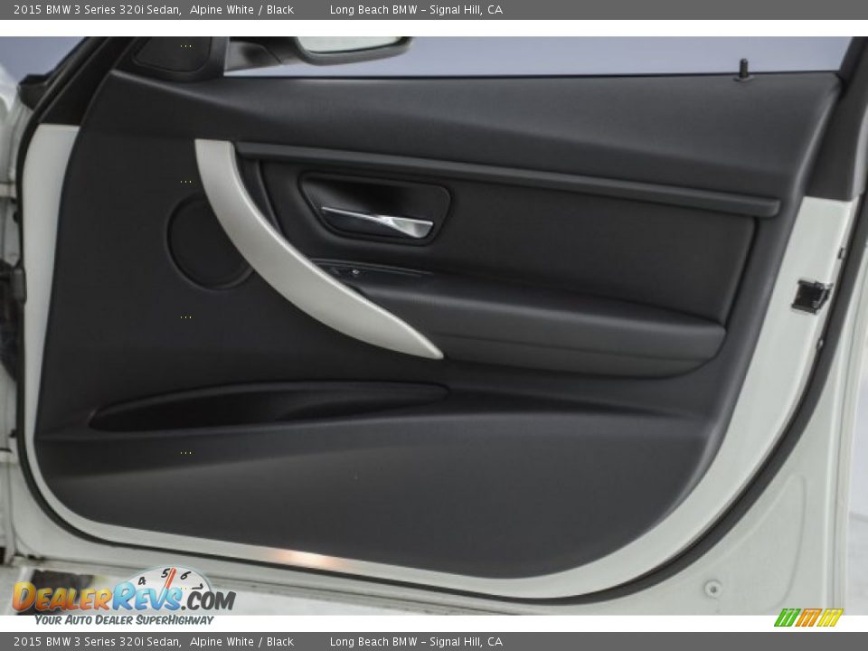 2015 BMW 3 Series 320i Sedan Alpine White / Black Photo #22