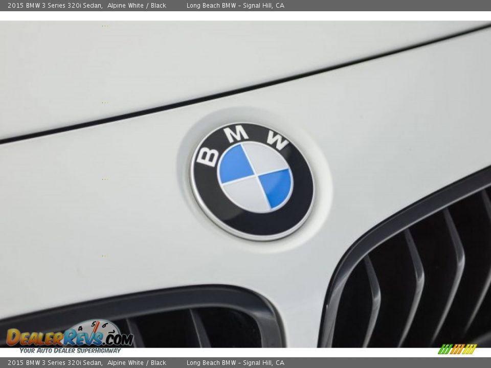 2015 BMW 3 Series 320i Sedan Alpine White / Black Photo #23