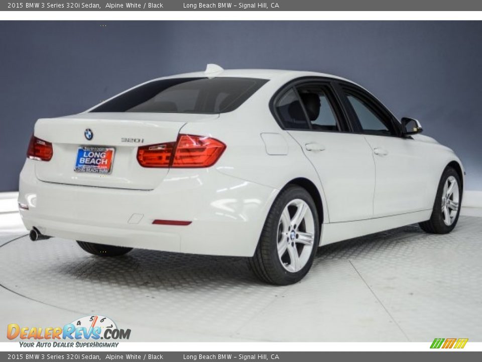 2015 BMW 3 Series 320i Sedan Alpine White / Black Photo #28