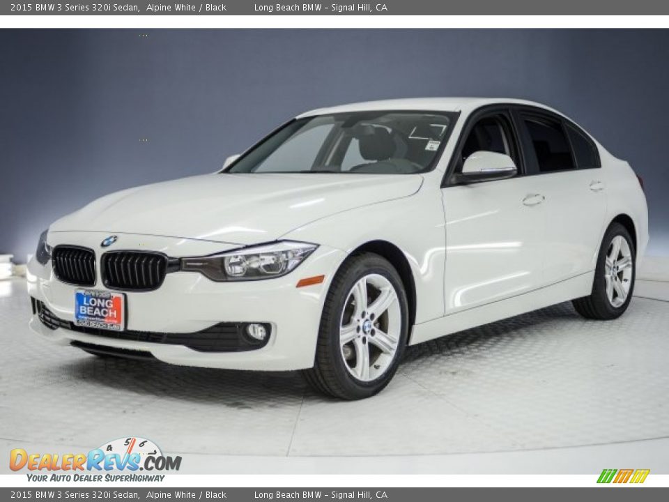 2015 BMW 3 Series 320i Sedan Alpine White / Black Photo #29