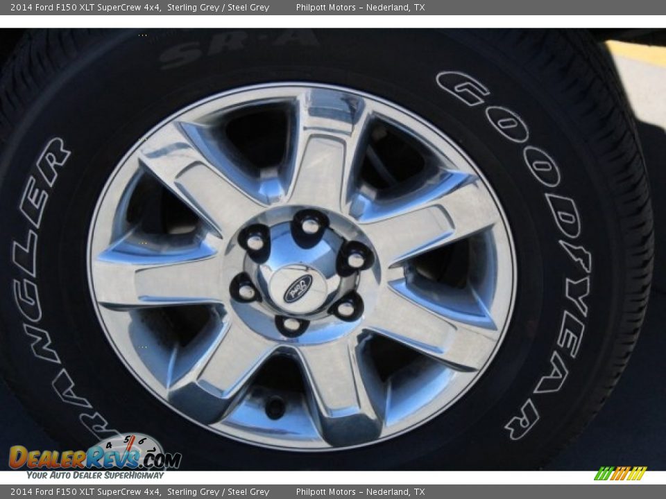 2014 Ford F150 XLT SuperCrew 4x4 Sterling Grey / Steel Grey Photo #6