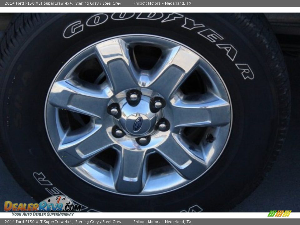 2014 Ford F150 XLT SuperCrew 4x4 Sterling Grey / Steel Grey Photo #14