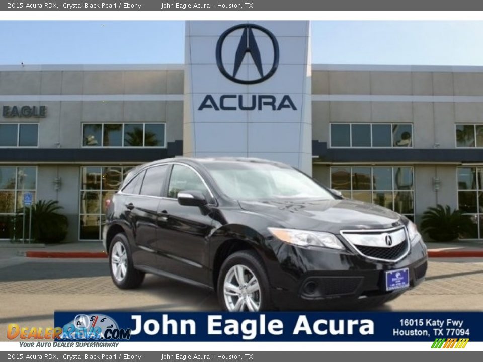 2015 Acura RDX Crystal Black Pearl / Ebony Photo #1