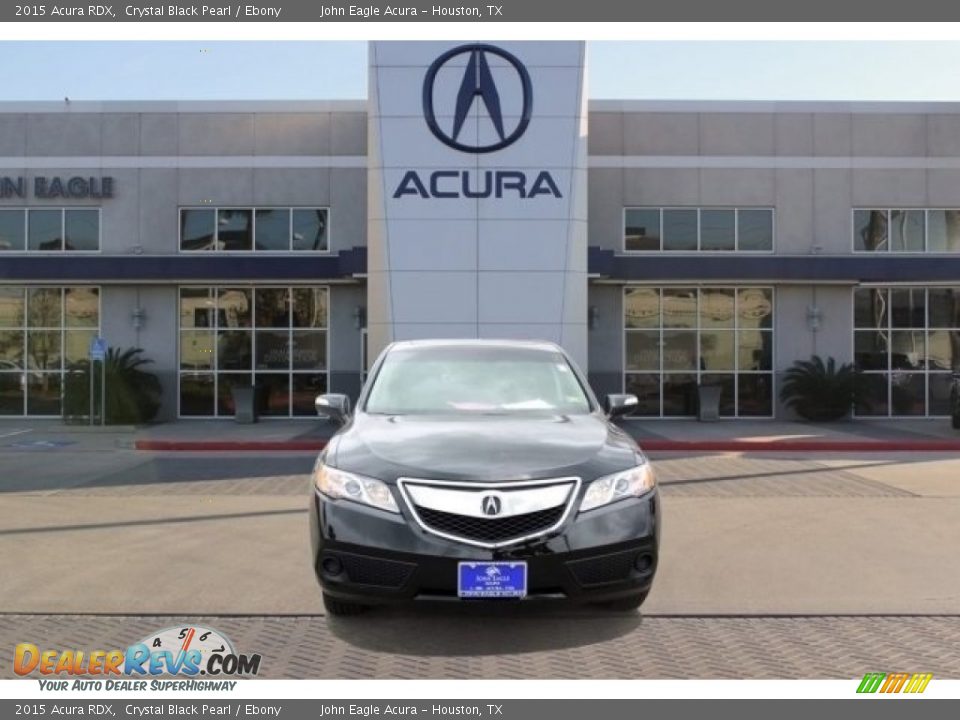 2015 Acura RDX Crystal Black Pearl / Ebony Photo #2
