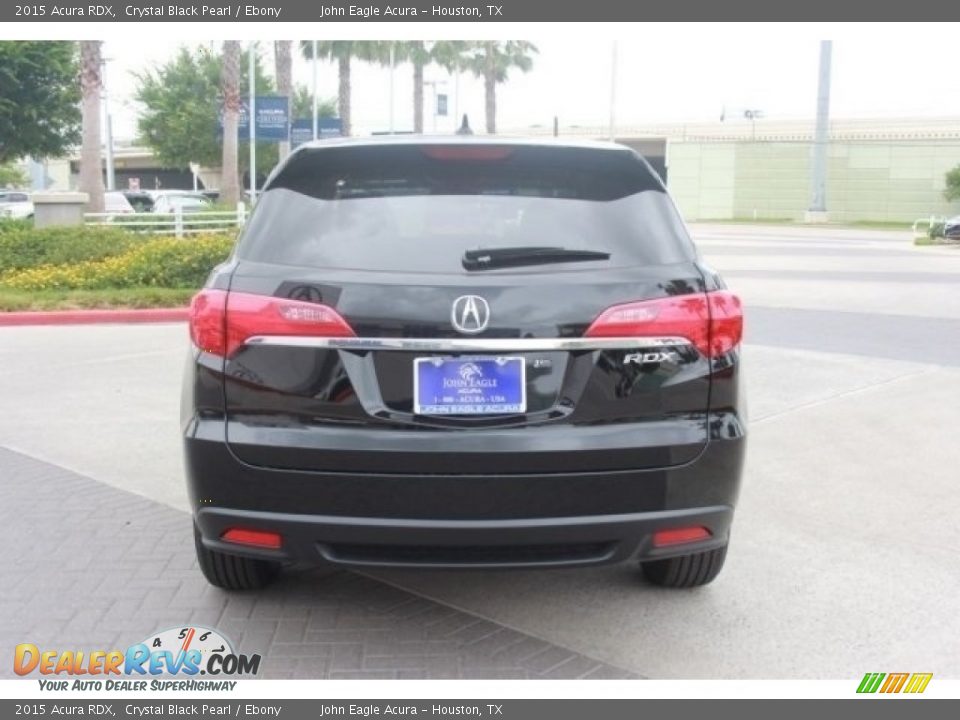 2015 Acura RDX Crystal Black Pearl / Ebony Photo #6