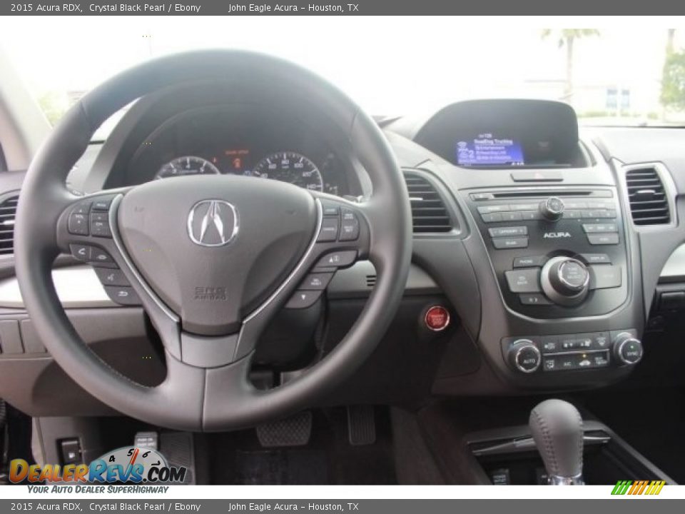 2015 Acura RDX Crystal Black Pearl / Ebony Photo #9