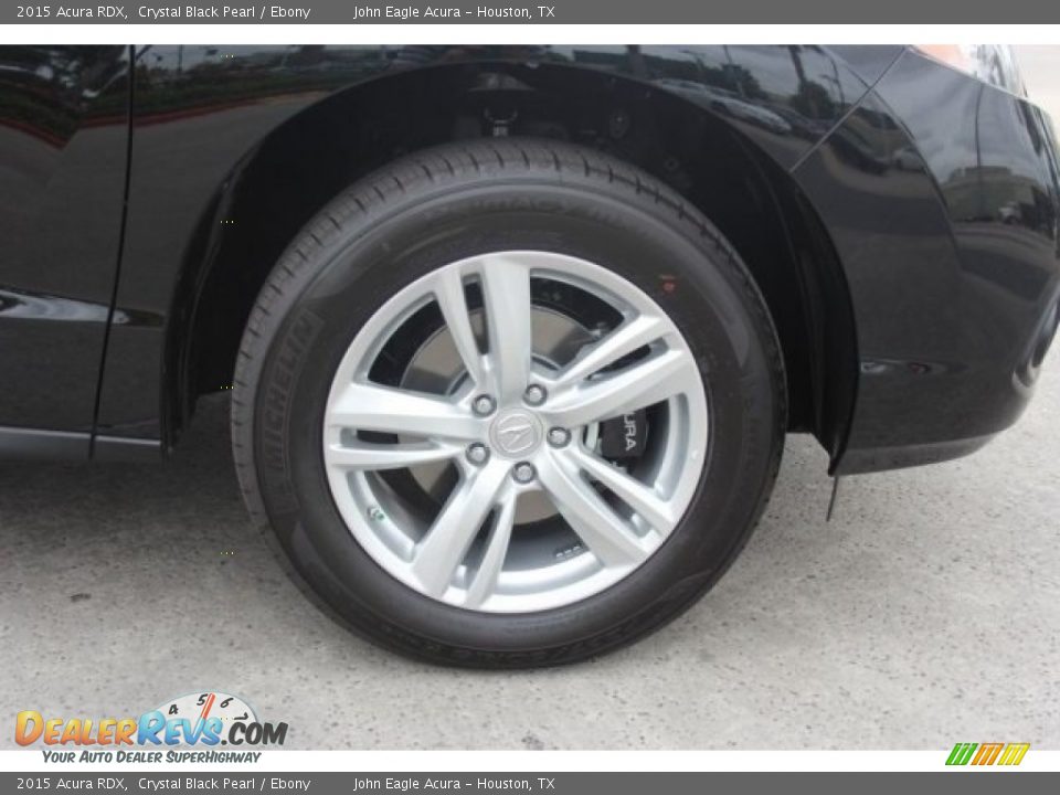 2015 Acura RDX Crystal Black Pearl / Ebony Photo #10