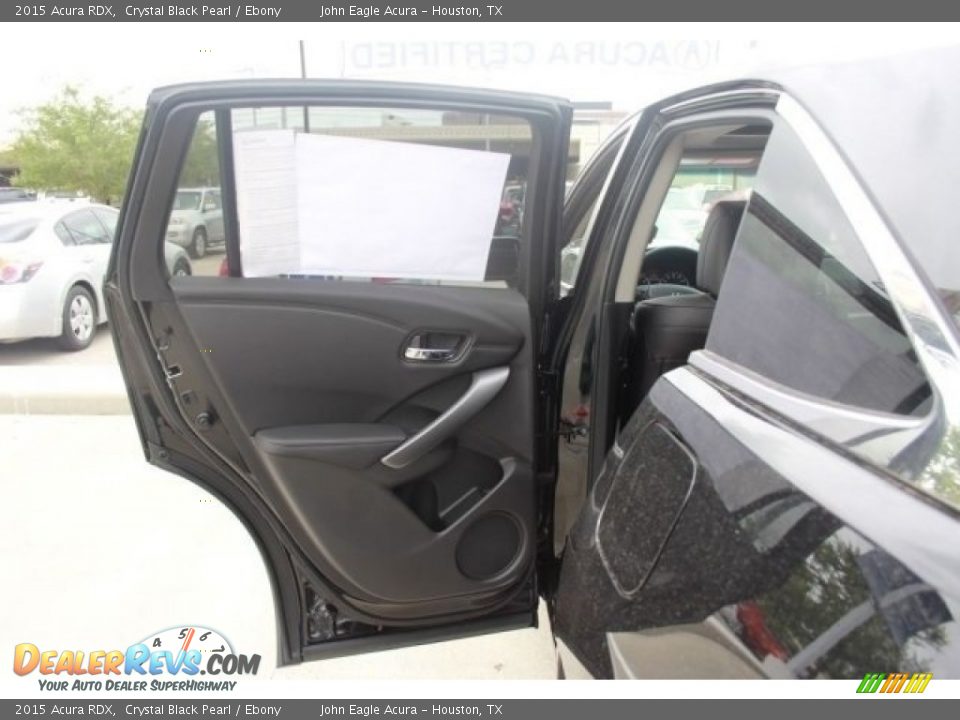 2015 Acura RDX Crystal Black Pearl / Ebony Photo #13