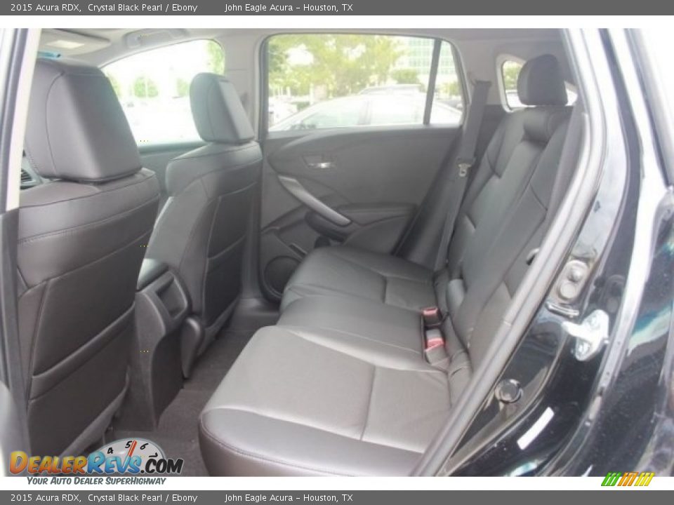 2015 Acura RDX Crystal Black Pearl / Ebony Photo #14