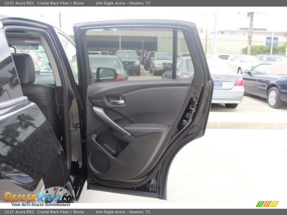 2015 Acura RDX Crystal Black Pearl / Ebony Photo #17