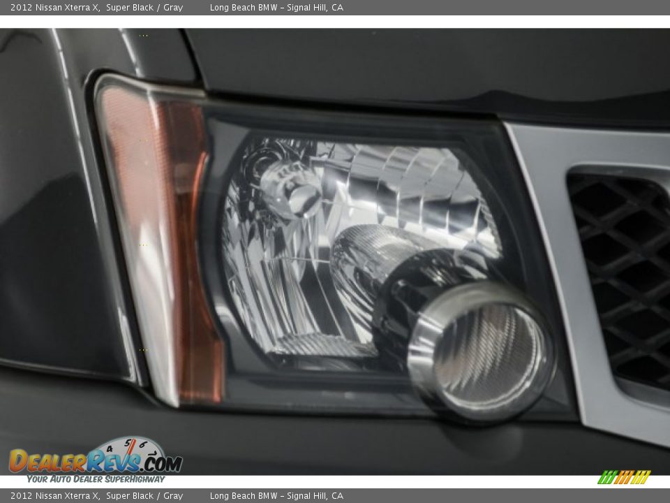2012 Nissan Xterra X Super Black / Gray Photo #26