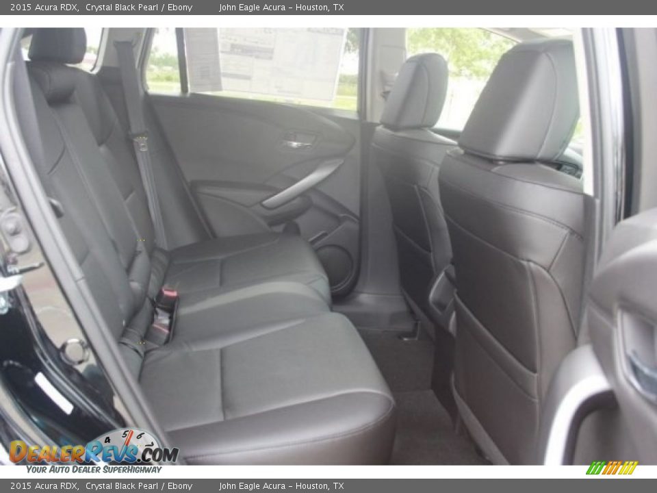2015 Acura RDX Crystal Black Pearl / Ebony Photo #18