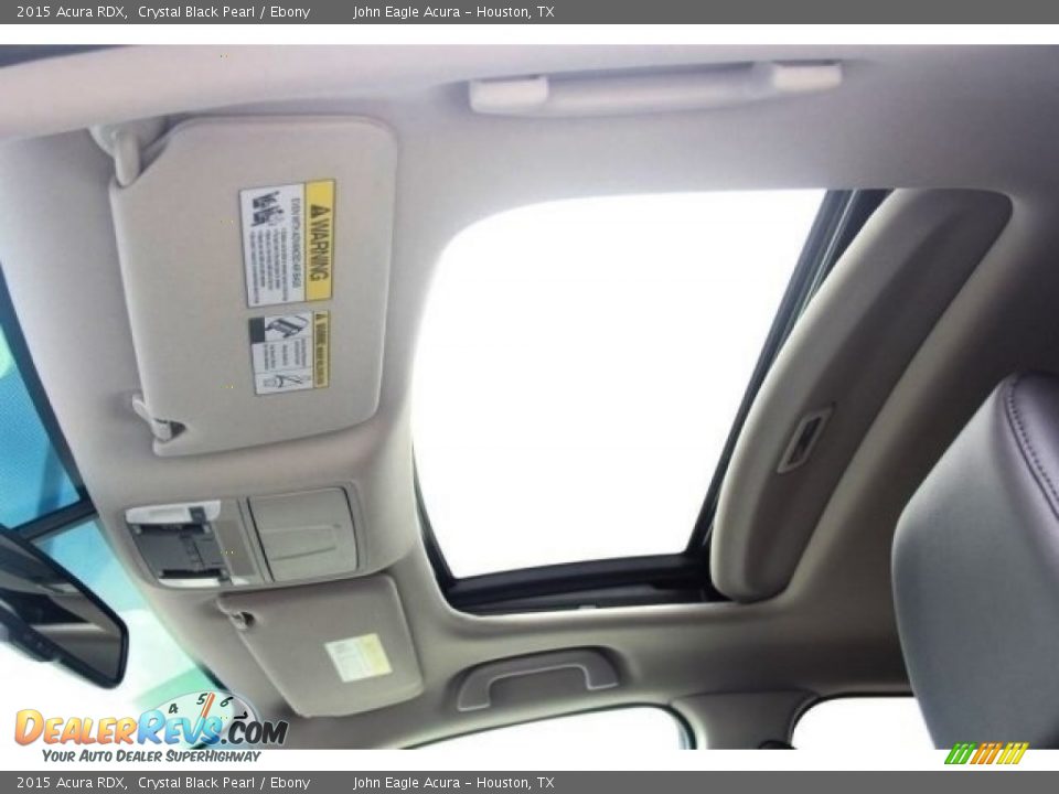 2015 Acura RDX Crystal Black Pearl / Ebony Photo #24