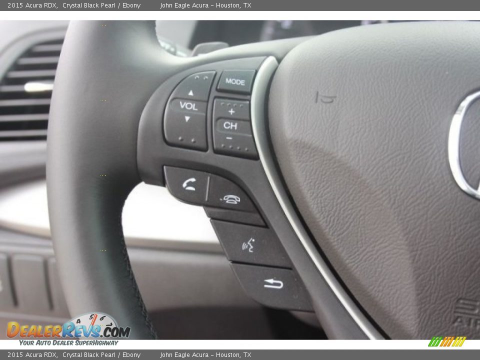 2015 Acura RDX Crystal Black Pearl / Ebony Photo #30