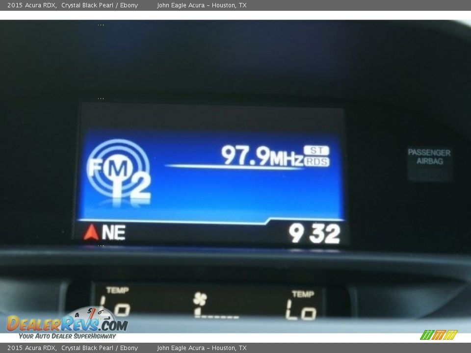 2015 Acura RDX Crystal Black Pearl / Ebony Photo #31