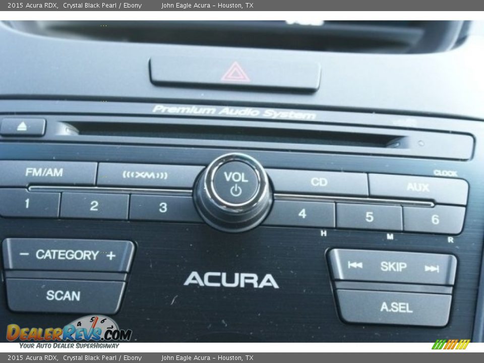 2015 Acura RDX Crystal Black Pearl / Ebony Photo #32