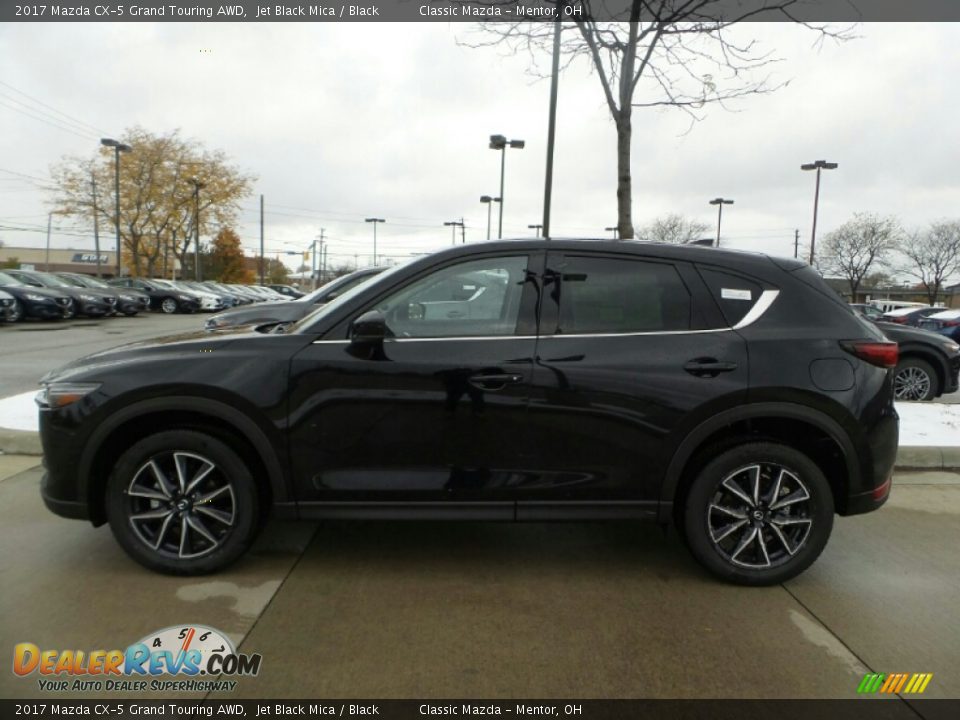 2017 Mazda CX-5 Grand Touring AWD Jet Black Mica / Black Photo #2