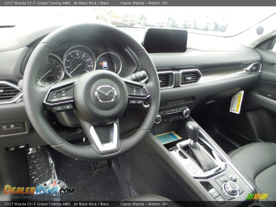 2017 Mazda CX-5 Grand Touring AWD Jet Black Mica / Black Photo #3
