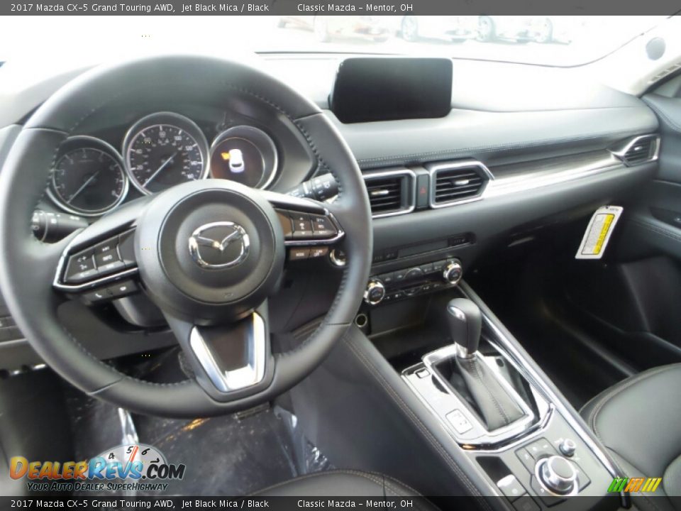 2017 Mazda CX-5 Grand Touring AWD Jet Black Mica / Black Photo #3