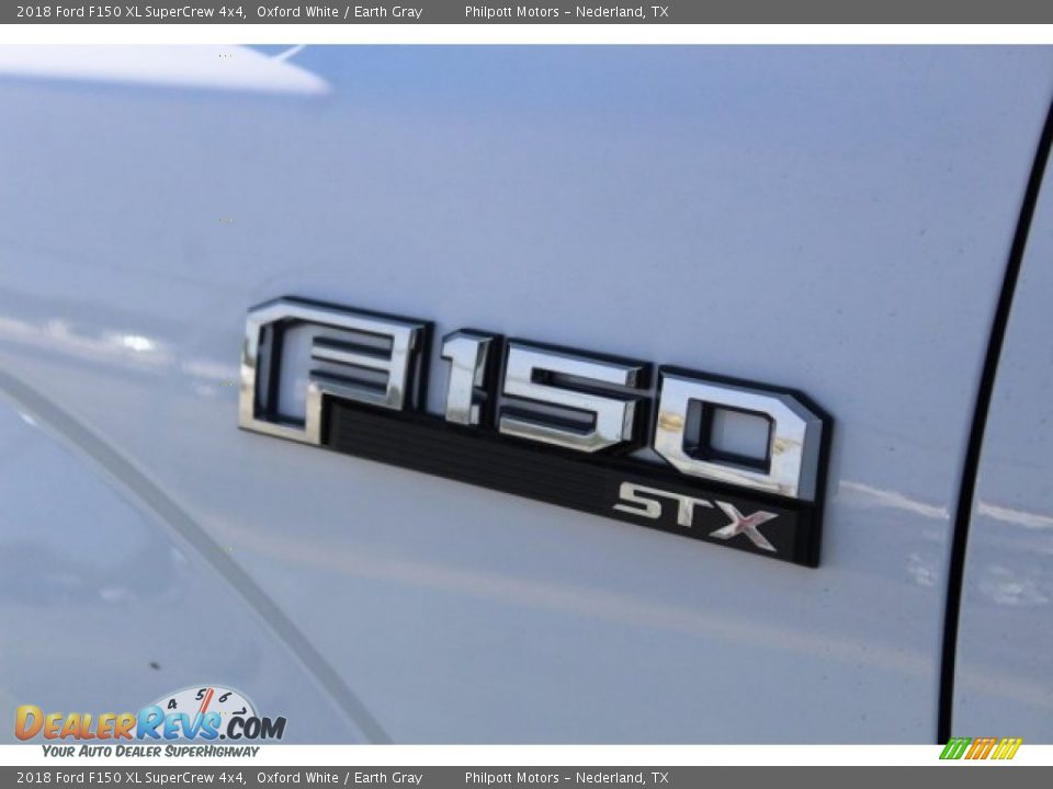 2018 Ford F150 XL SuperCrew 4x4 Oxford White / Earth Gray Photo #6