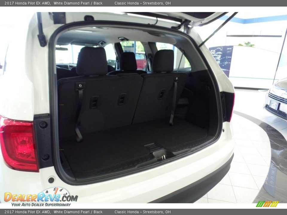 2017 Honda Pilot EX AWD White Diamond Pearl / Black Photo #16