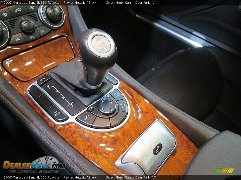 2007 Mercedes-Benz SL 550 Roadster Pewter Metallic / Black Photo #26