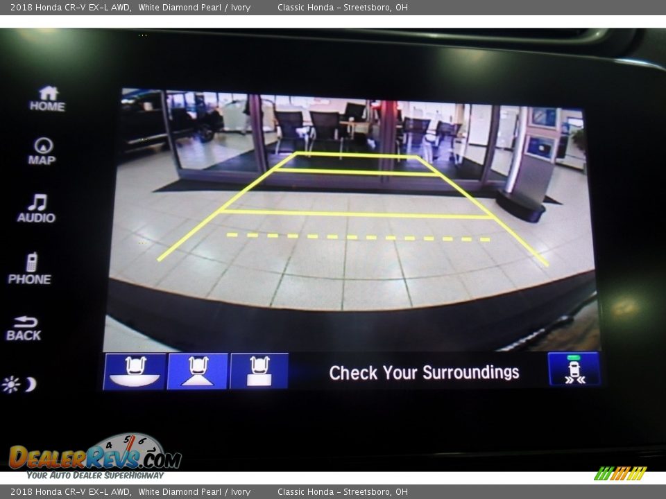 2018 Honda CR-V EX-L AWD White Diamond Pearl / Ivory Photo #13