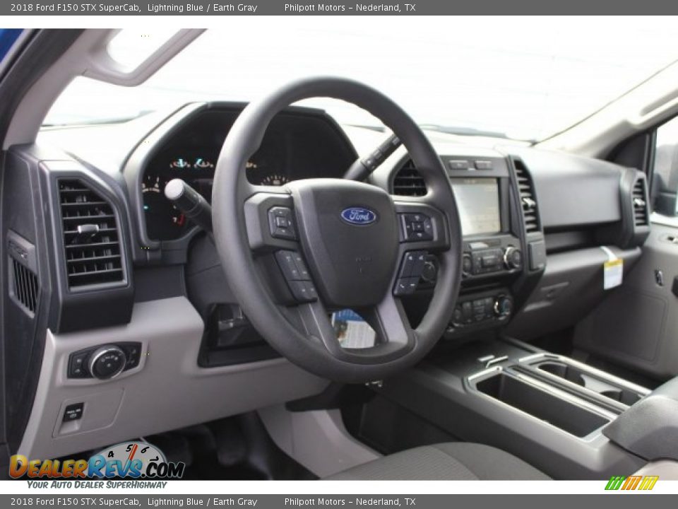 Dashboard of 2018 Ford F150 STX SuperCab Photo #11
