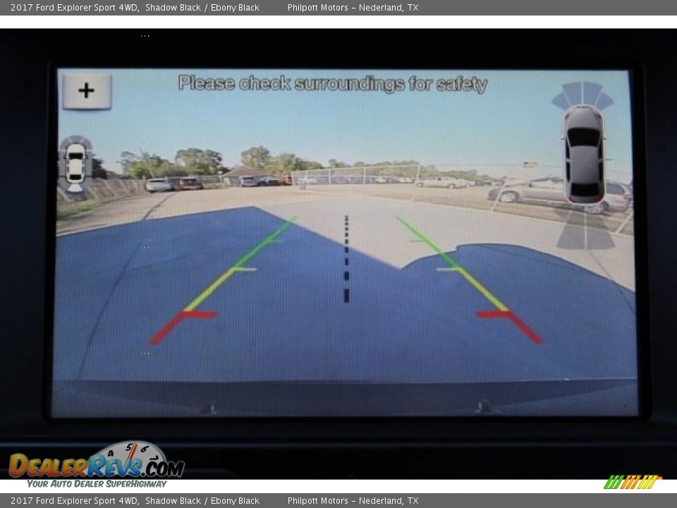 2017 Ford Explorer Sport 4WD Shadow Black / Ebony Black Photo #13