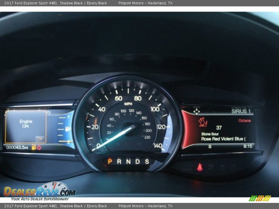 2017 Ford Explorer Sport 4WD Shadow Black / Ebony Black Photo #19